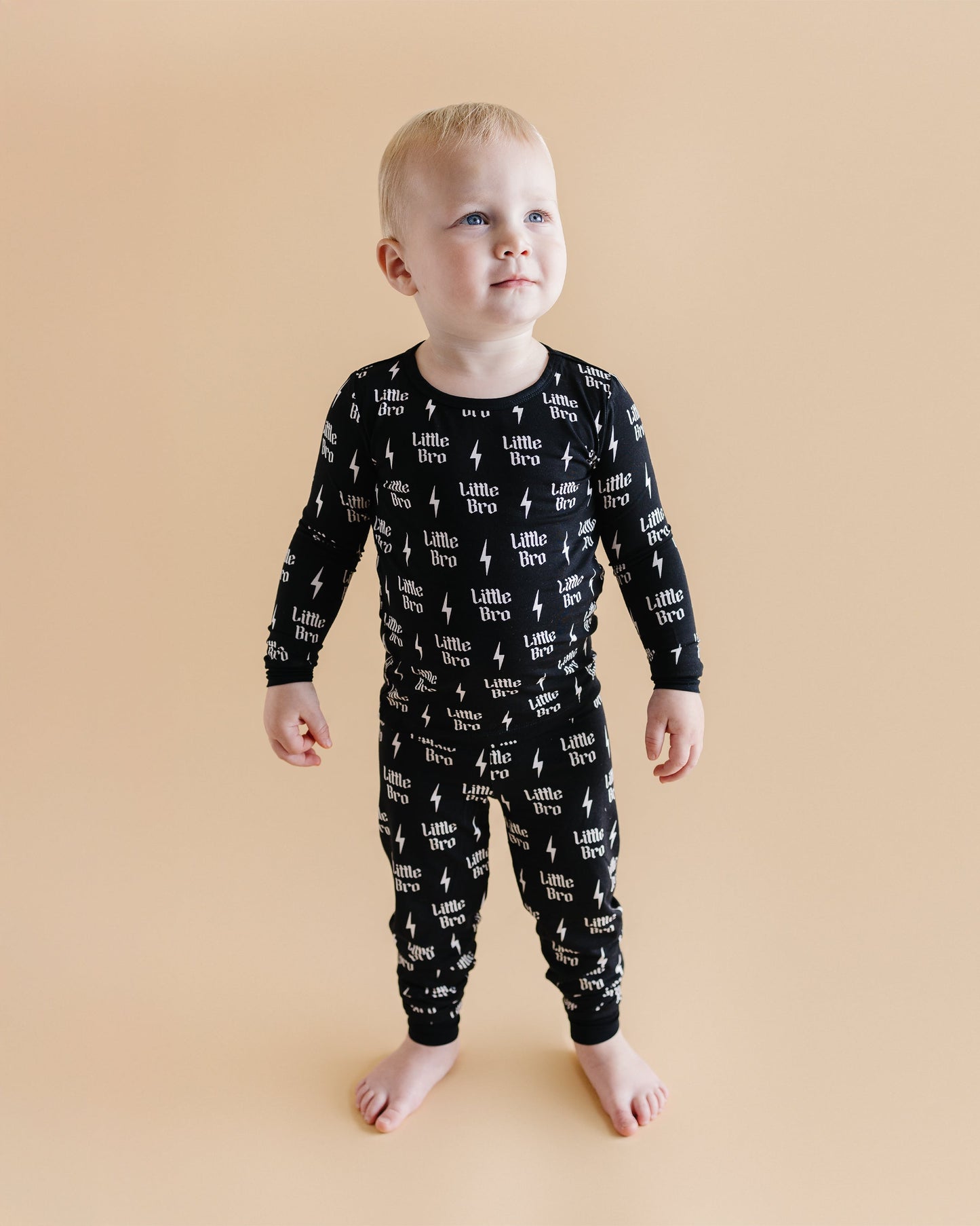 little bro bamboo pajamas // LONG-SLEEVE TWO-PIECE SET (comes in extended sizing)