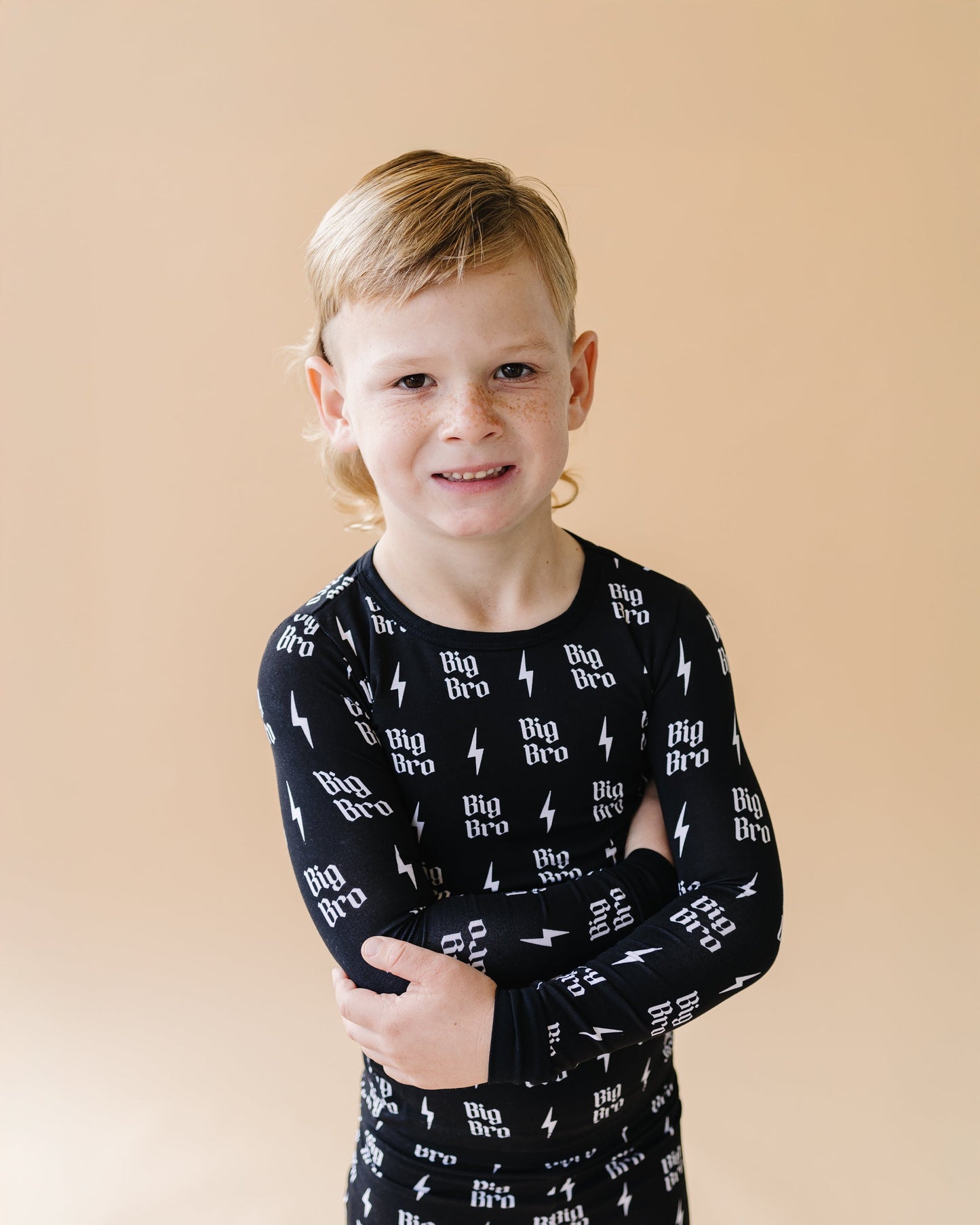 big bro bamboo pajamas // LONG-SLEEVE TWO-PIECE SET (comes in extended sizing)