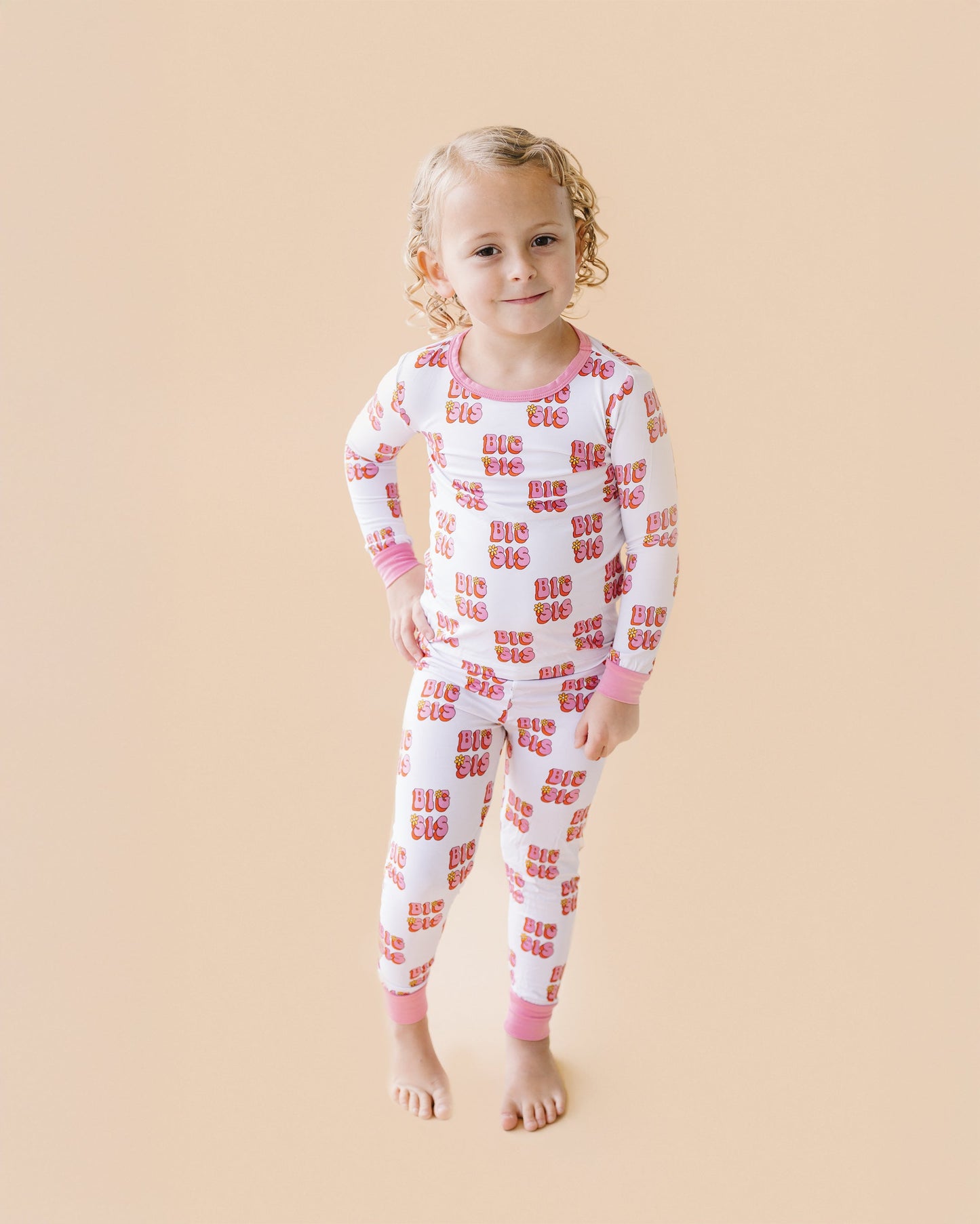 big sis bamboo pajamas // LONG-SLEEVE TWO-PIECE SET (comes in extended sizing)