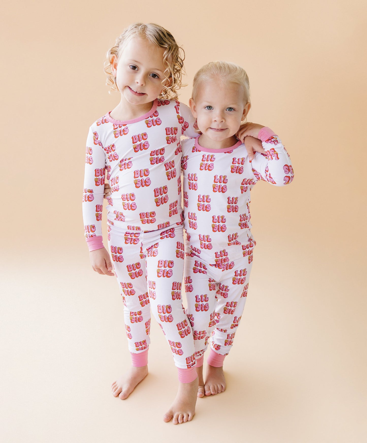 big sis bamboo pajamas // LONG-SLEEVE TWO-PIECE SET (comes in extended sizing)