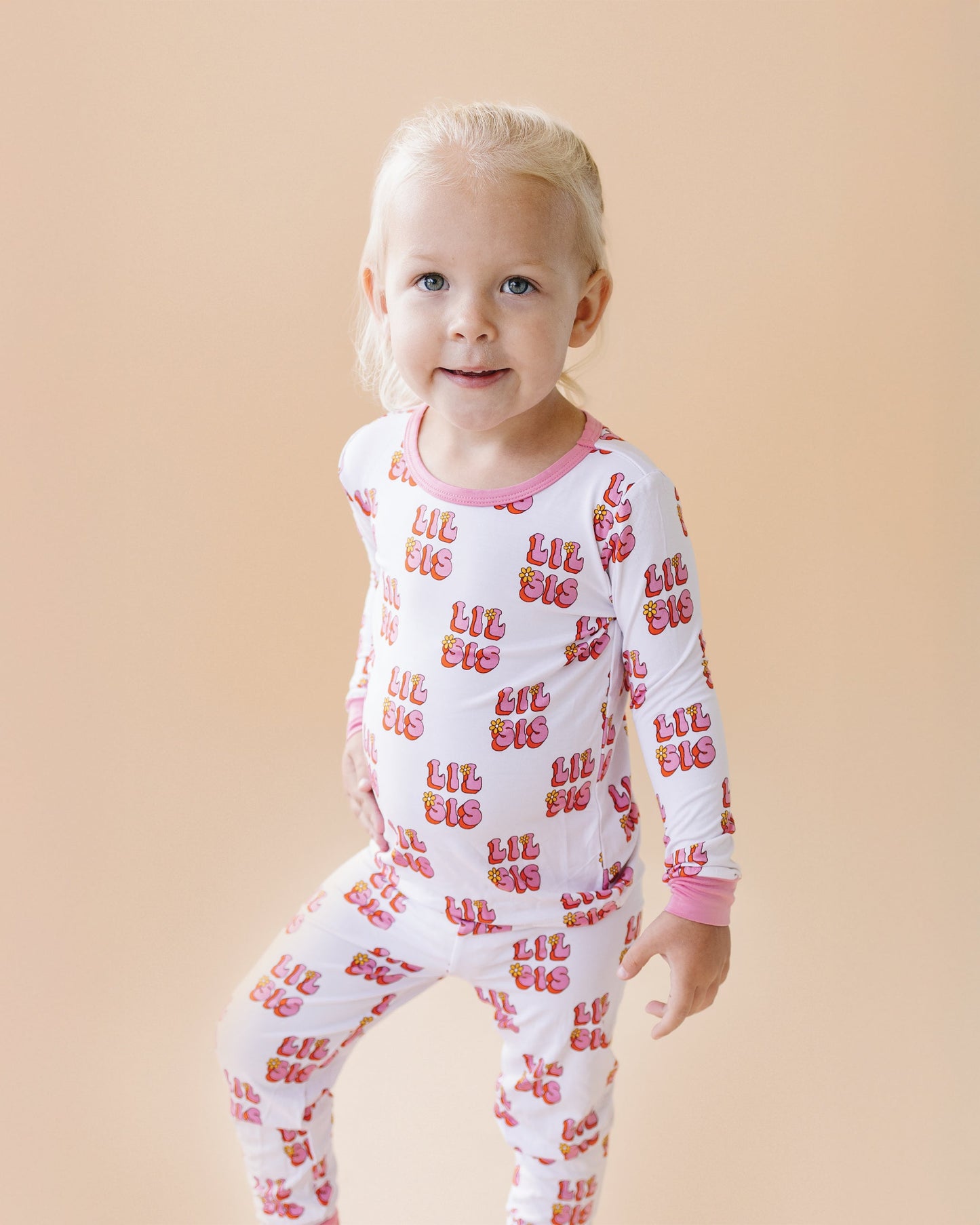 lil sis bamboo pajamas // LONG-SLEEVE TWO-PIECE SET (comes in extended sizing)