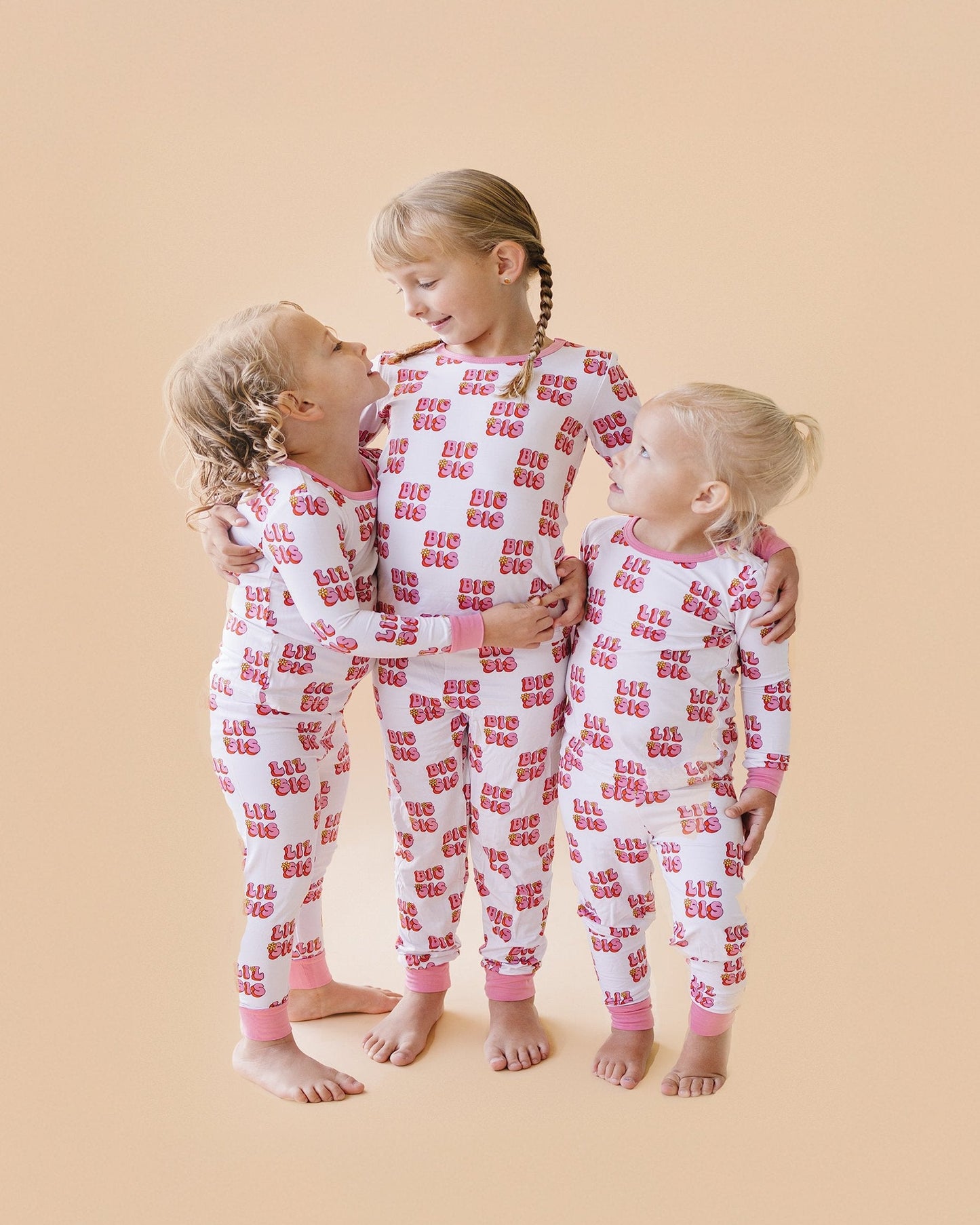 lil sis bamboo pajamas // LONG-SLEEVE TWO-PIECE SET (comes in extended sizing)