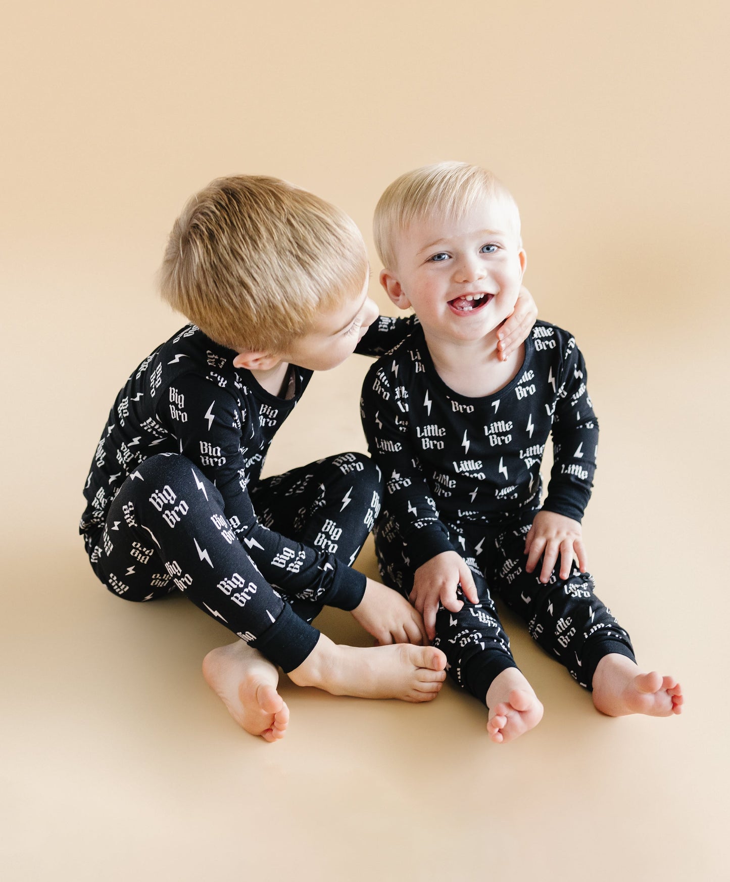 little bro bamboo pajamas // LONG-SLEEVE TWO-PIECE SET (comes in extended sizing)