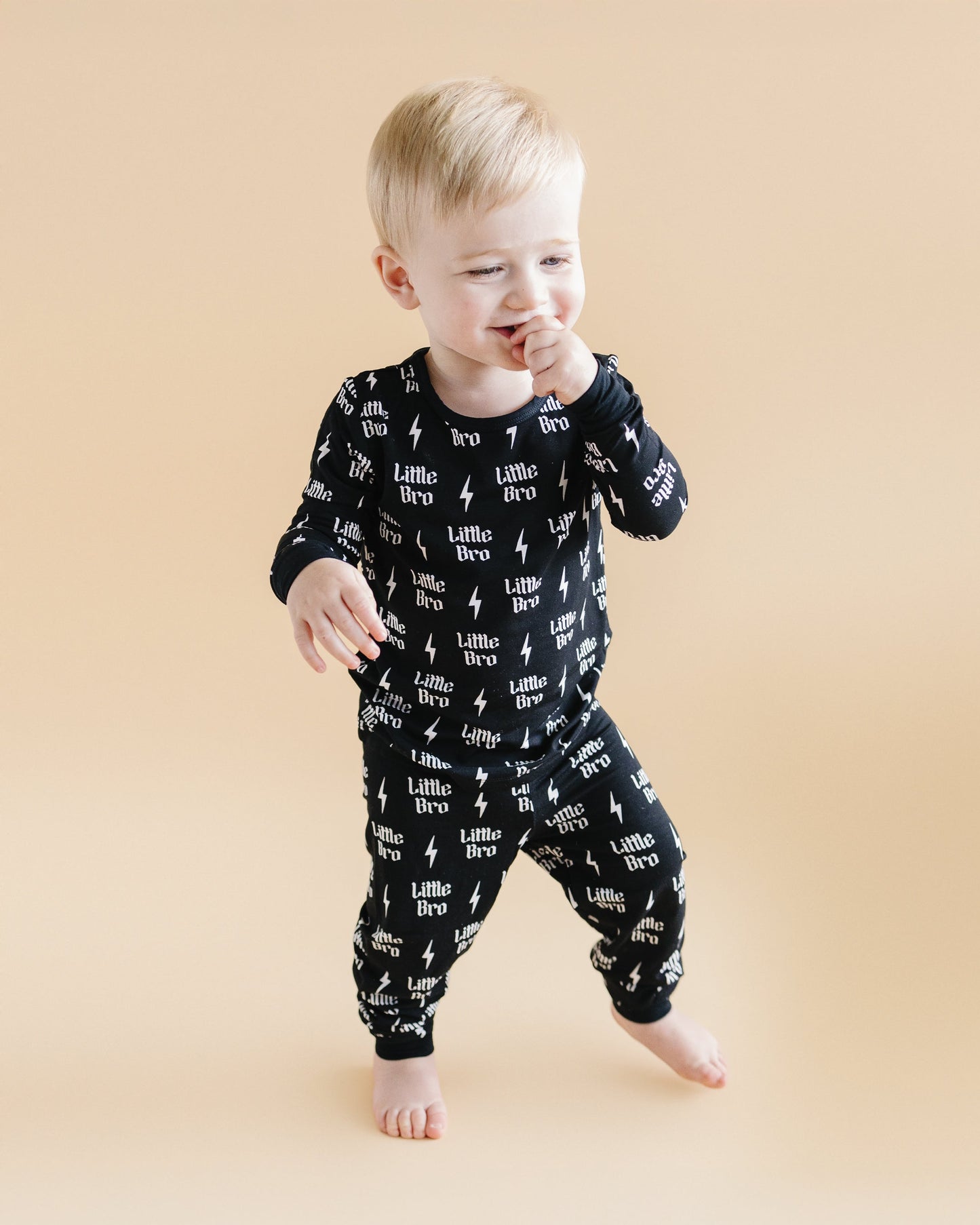 little bro bamboo pajamas // LONG-SLEEVE TWO-PIECE SET (comes in extended sizing)