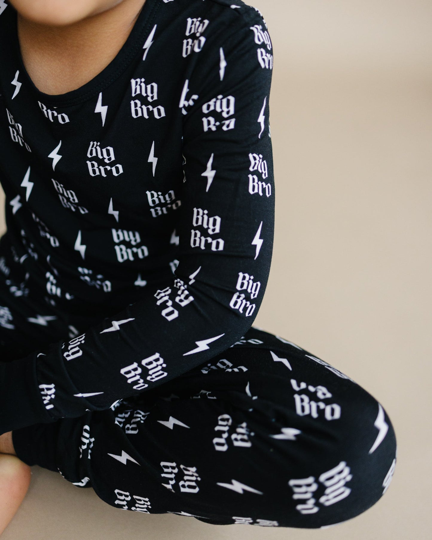 big bro bamboo pajamas // LONG-SLEEVE TWO-PIECE SET (comes in extended sizing)