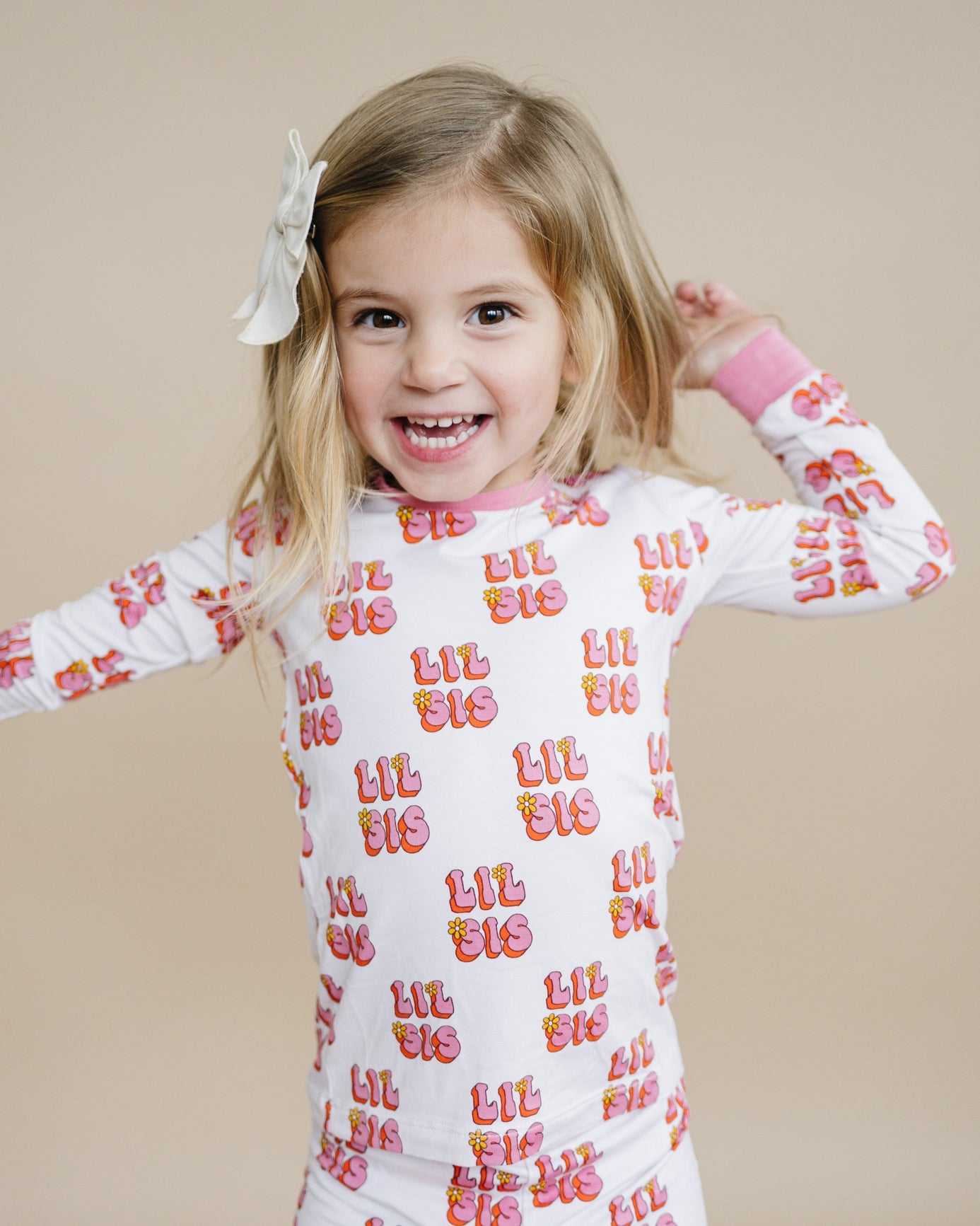 lil sis bamboo pajamas // LONG-SLEEVE TWO-PIECE SET (comes in extended sizing)