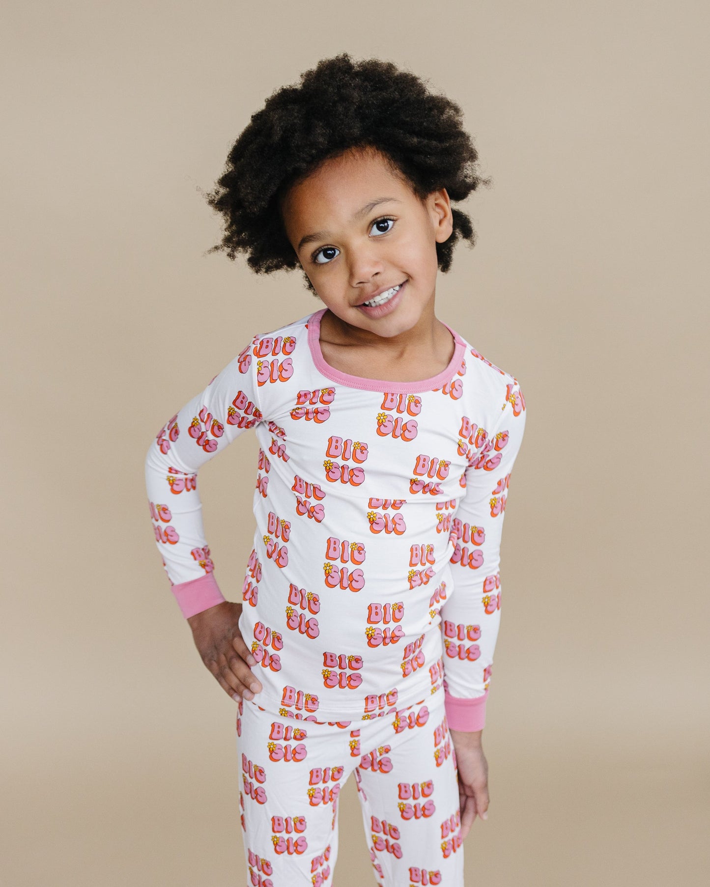 big sis bamboo pajamas // LONG-SLEEVE TWO-PIECE SET (comes in extended sizing)