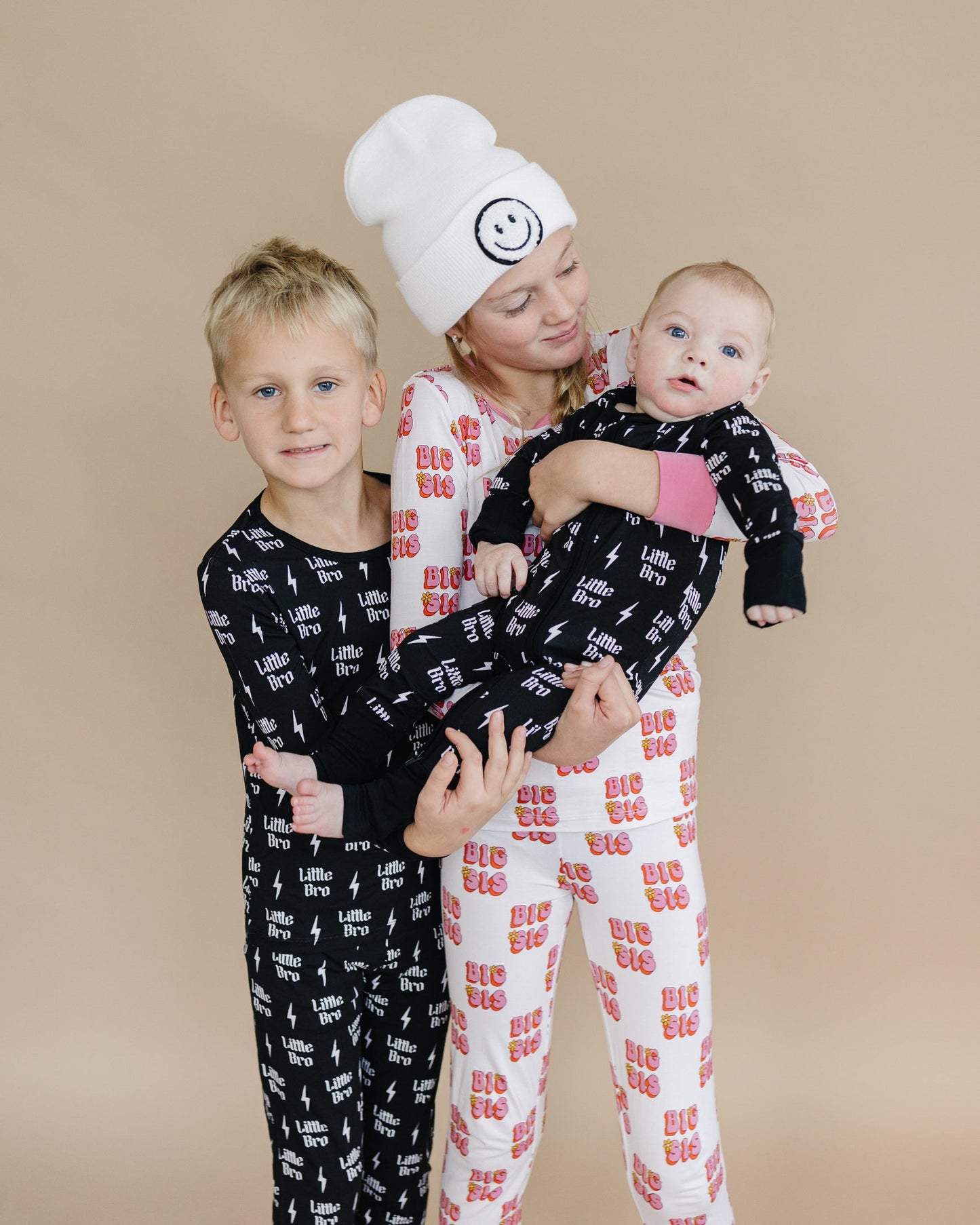 little bro bamboo pajamas // LONG-SLEEVE TWO-PIECE SET (comes in extended sizing)