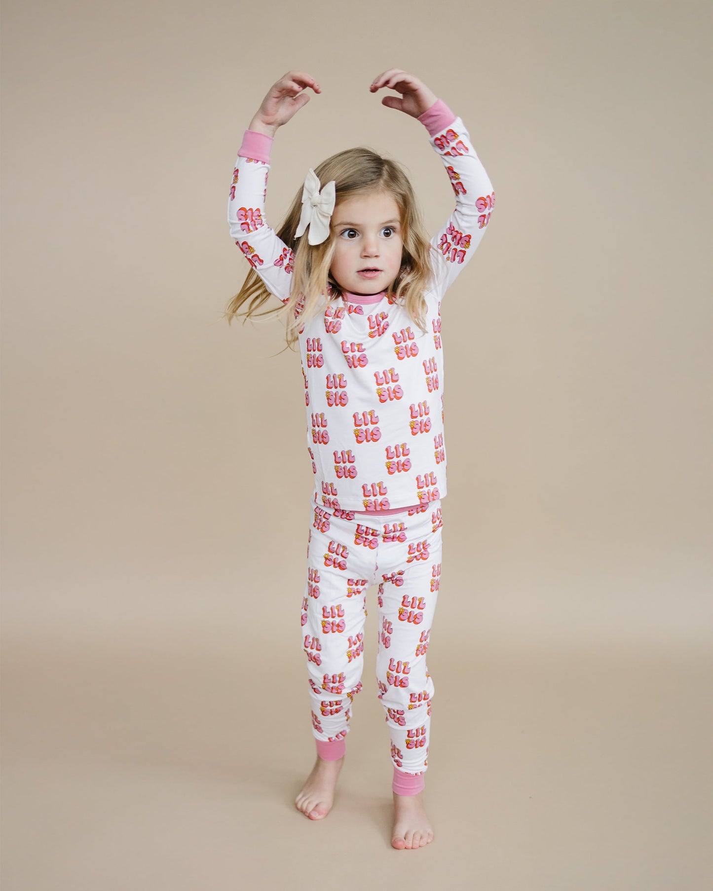 lil sis bamboo pajamas // LONG-SLEEVE TWO-PIECE SET (comes in extended sizing)
