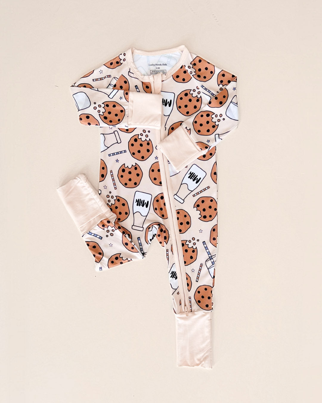milk + cookies bamboo pajamas // ZIPPY