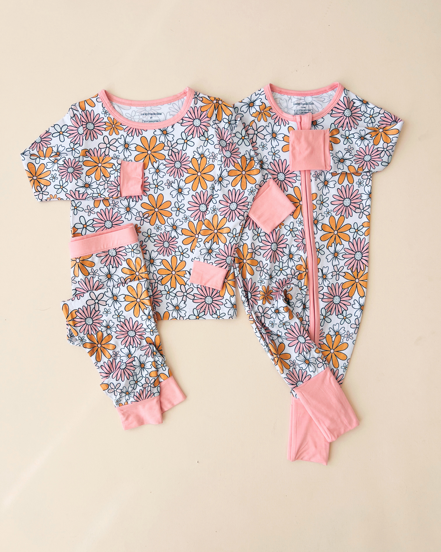 retro garden bamboo pajamas // ZIPPY