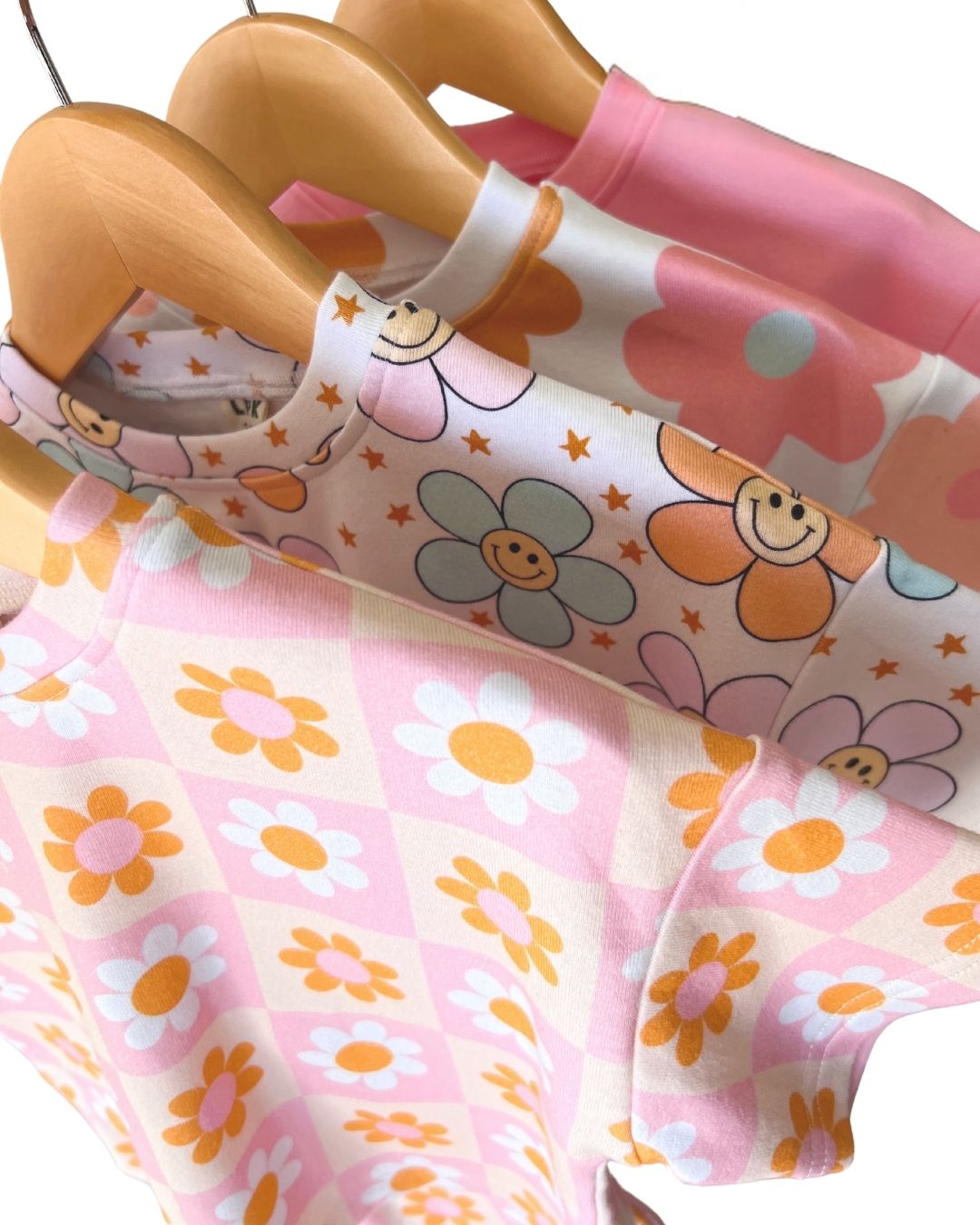 shorts set // retro daisy (*AVAILABLE IN EXTENDED SIZING UP TO 8/9*)