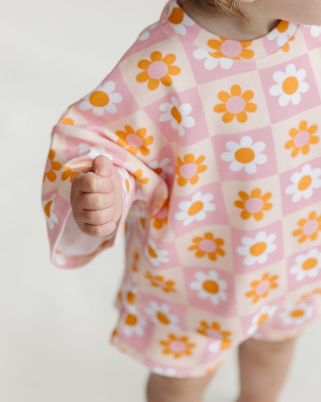 shorts set // retro daisy (*AVAILABLE IN EXTENDED SIZING UP TO 8/9*)