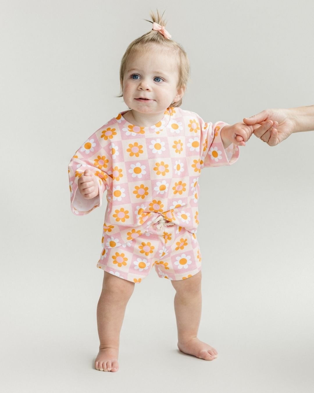 shorts set // retro daisy (*AVAILABLE IN EXTENDED SIZING UP TO 8/9*)