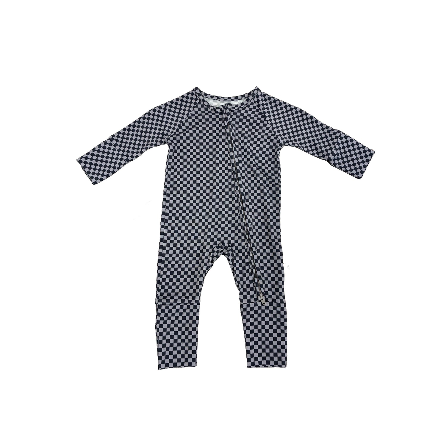 street micro check bamboo pajamas // ZIPPY