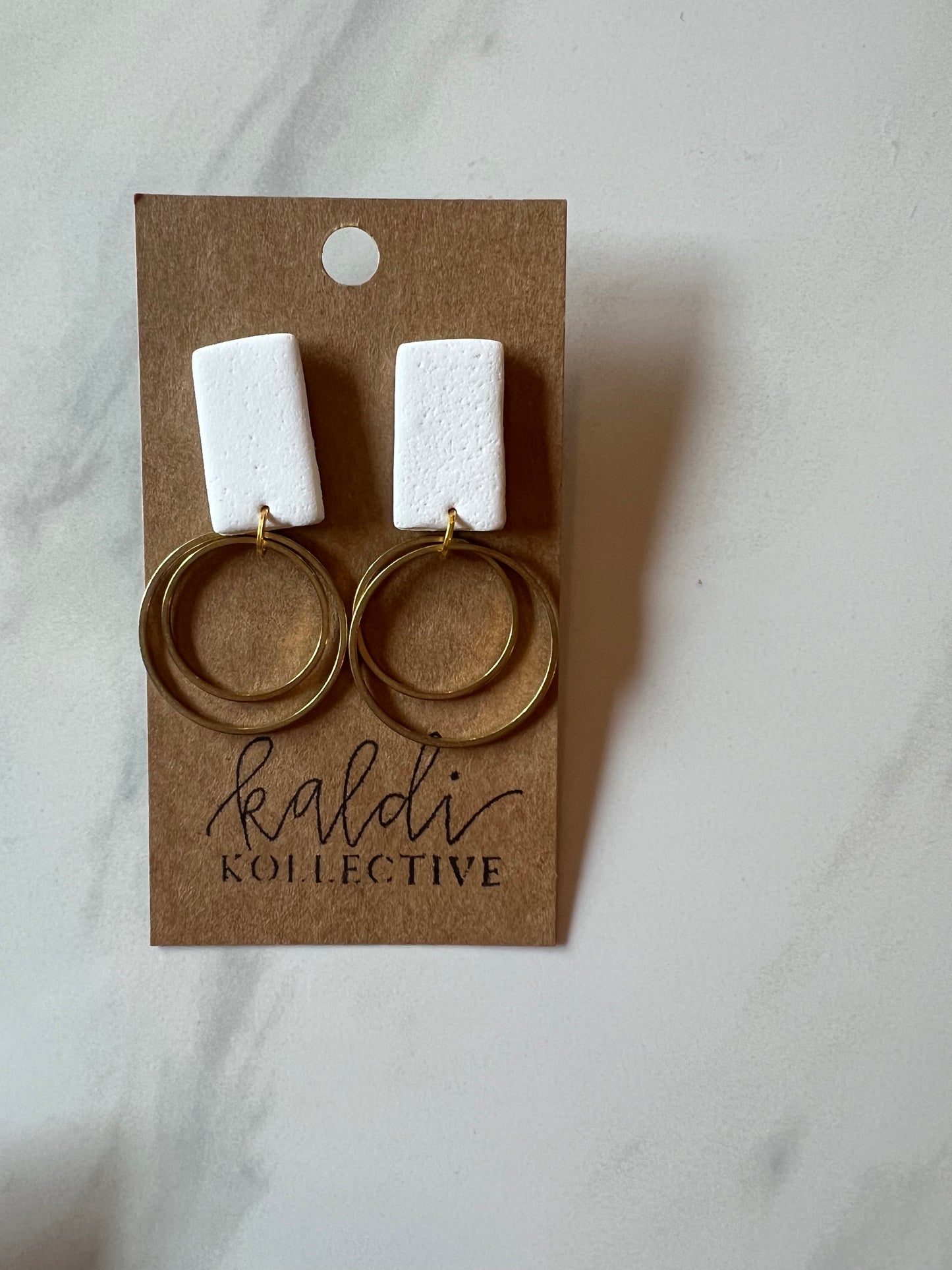 ELIZABETH // handmade polymer clay earrings