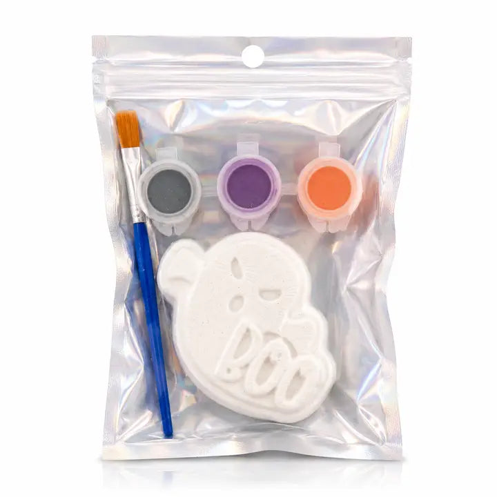 paint your own ghost prize bath bomb kit