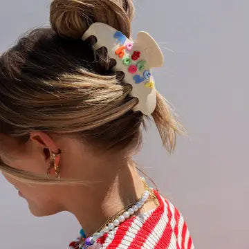 MOTHERHOOD claw clip // rainbow