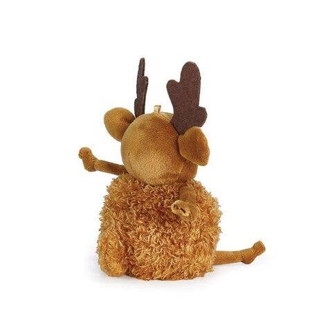 deer me the reindeer roly poly stuffie
