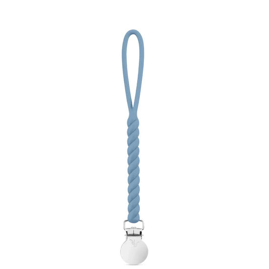 roper pacifier clip // blue