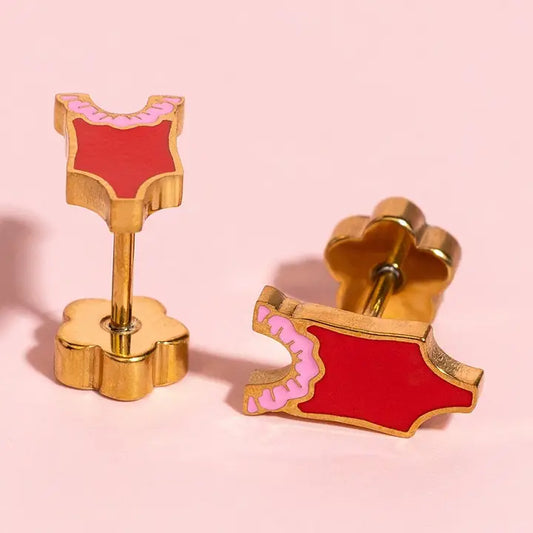 swimsuit 18k gold flatback studs // FLASH PREORDER! // open until 6.7 and ships mid-june