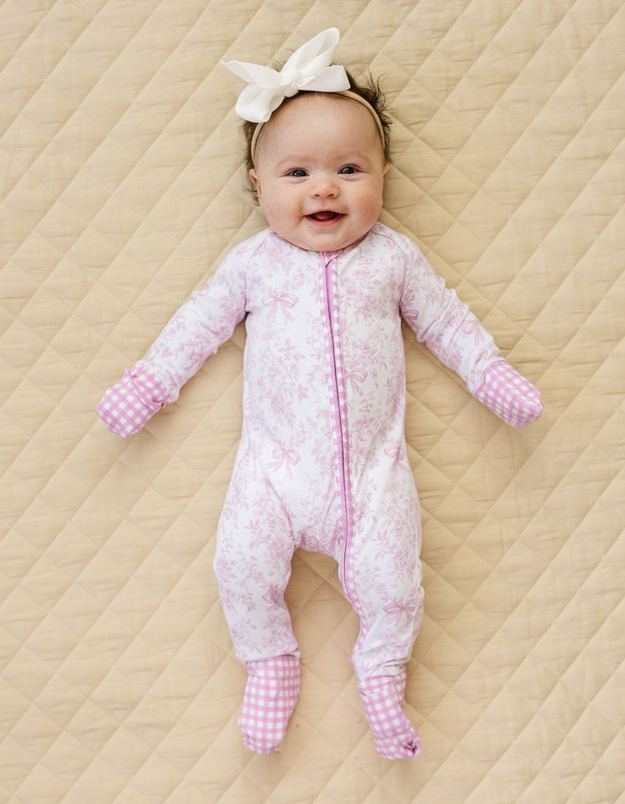 petal whimsy bamboo pajamas // ZIPPY