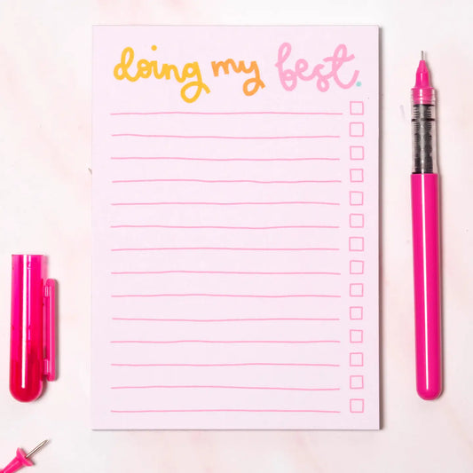 doing my best notepad