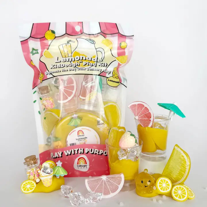 lemonade kid-dough play kit