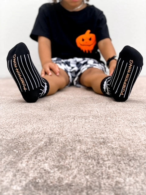 pumpkin king socks