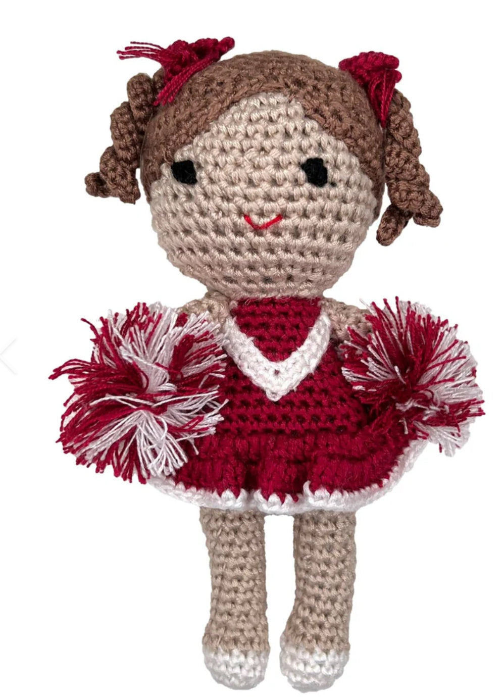 CHEERLEADER doll/rattles