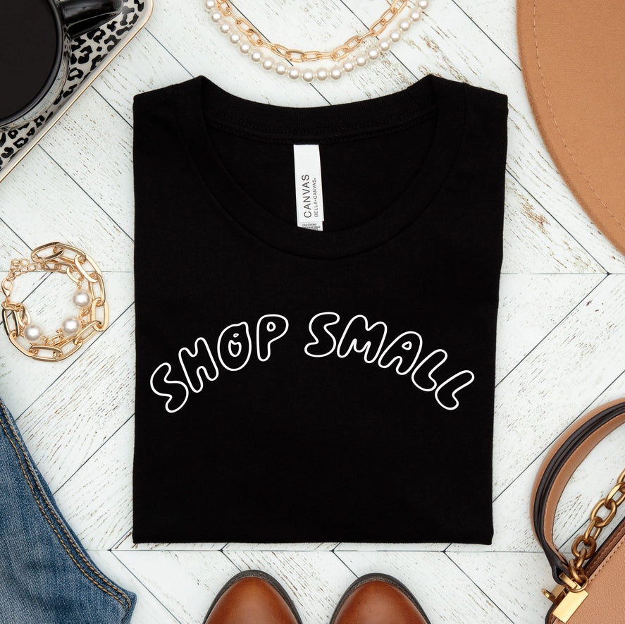 shop small tee // women's