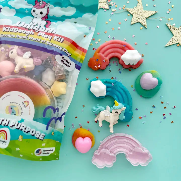 unicorn kid-dough play kit
