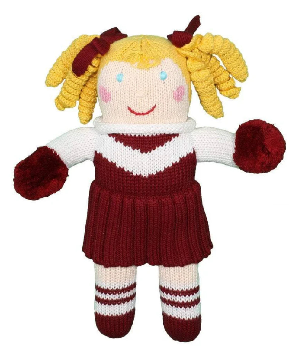 CHEERLEADER doll/rattles