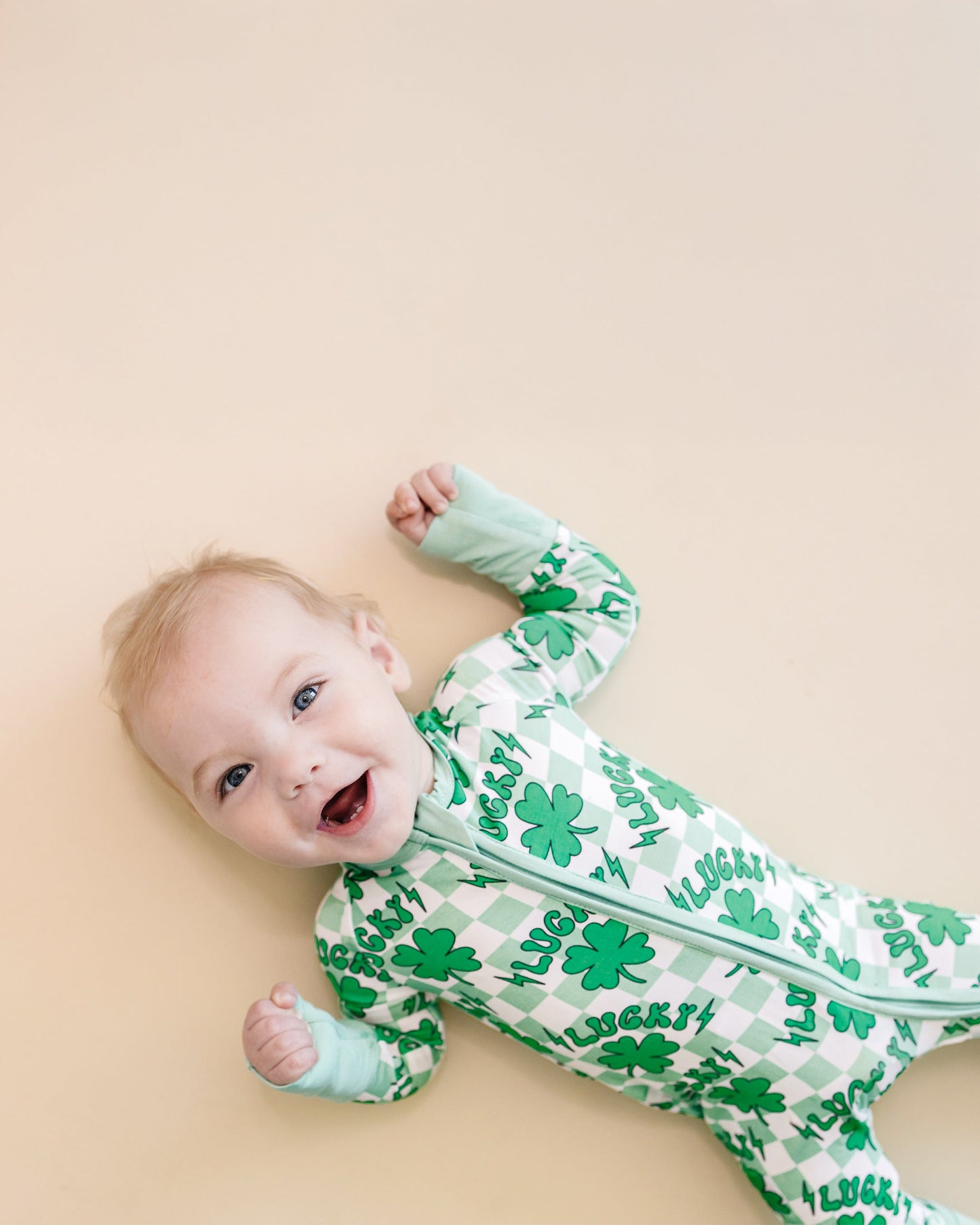 lucky shamrock bamboo pajamas // ZIPPY