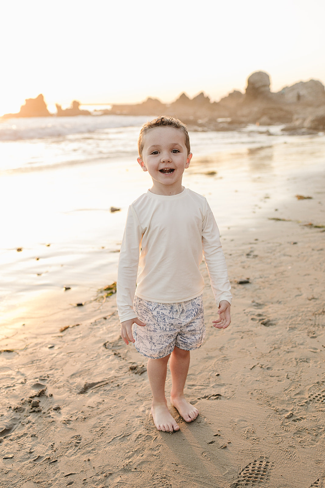 santorini swim shorts