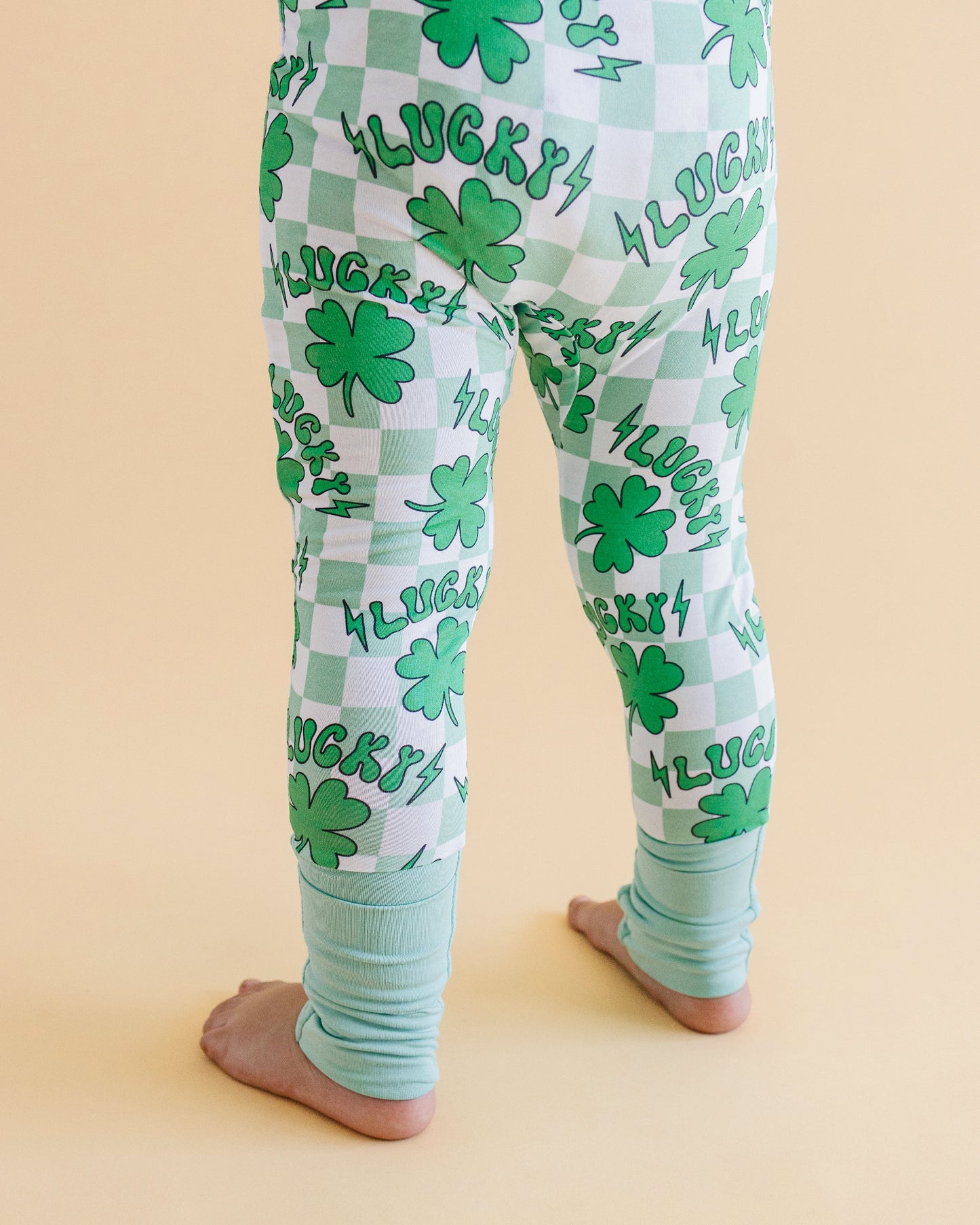 lucky shamrock bamboo pajamas // ZIPPY