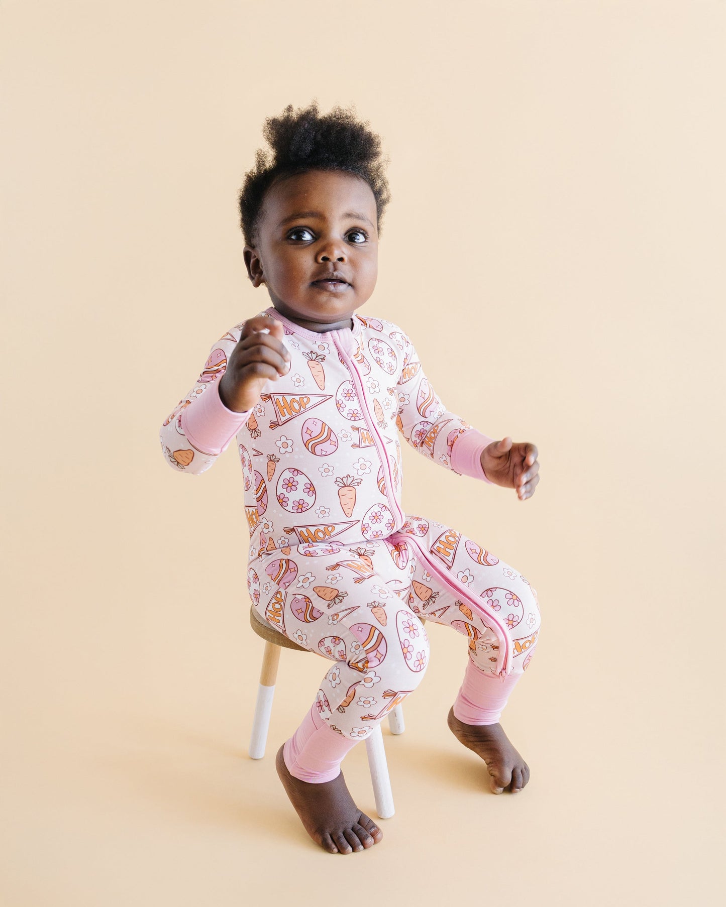 easter hop bamboo pajamas // ZIPPY