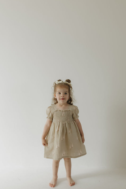 toddler/child muslin dress // silly goose (comes in mama match)