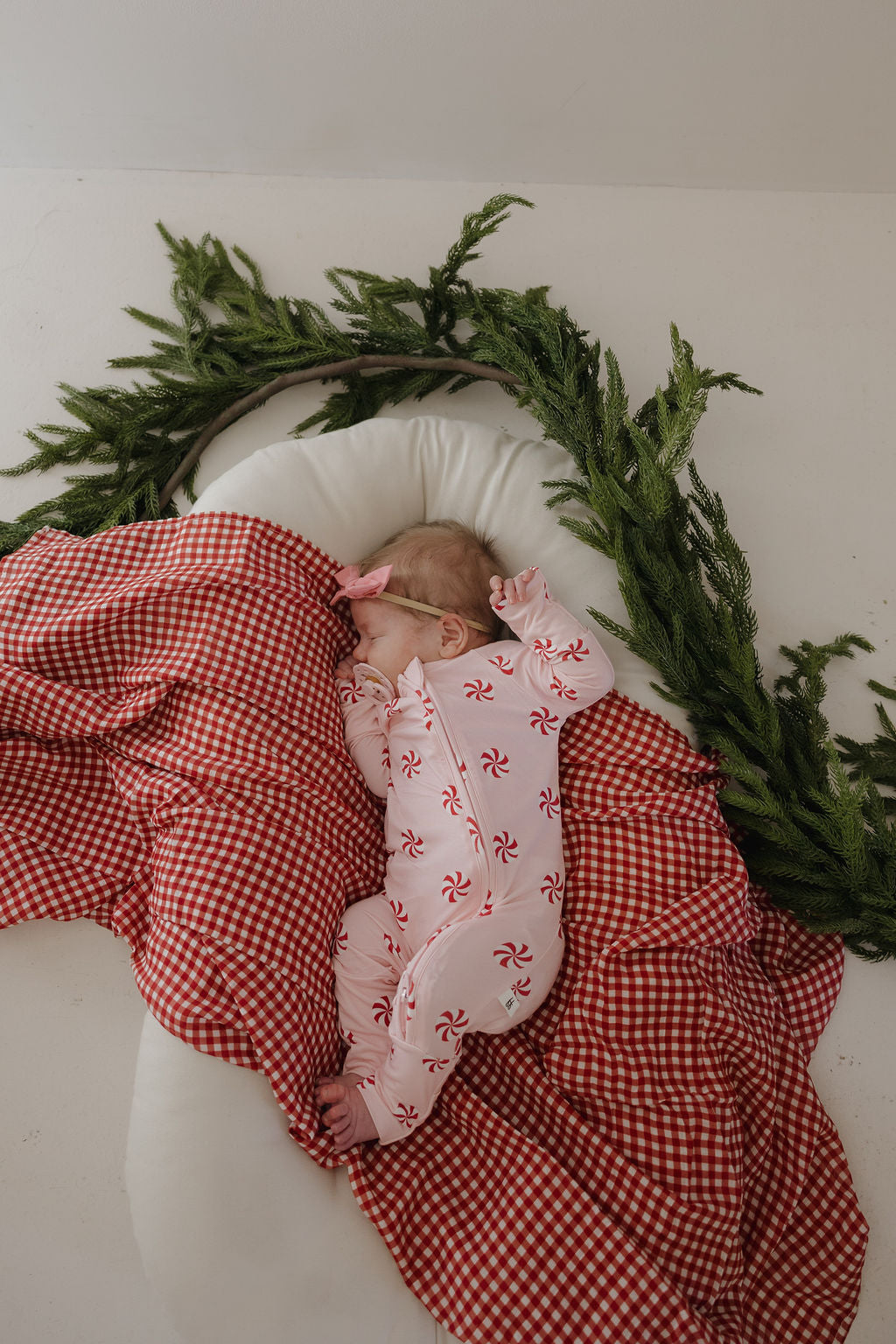 twisted peppermint bamboo pajamas // ZIPPY