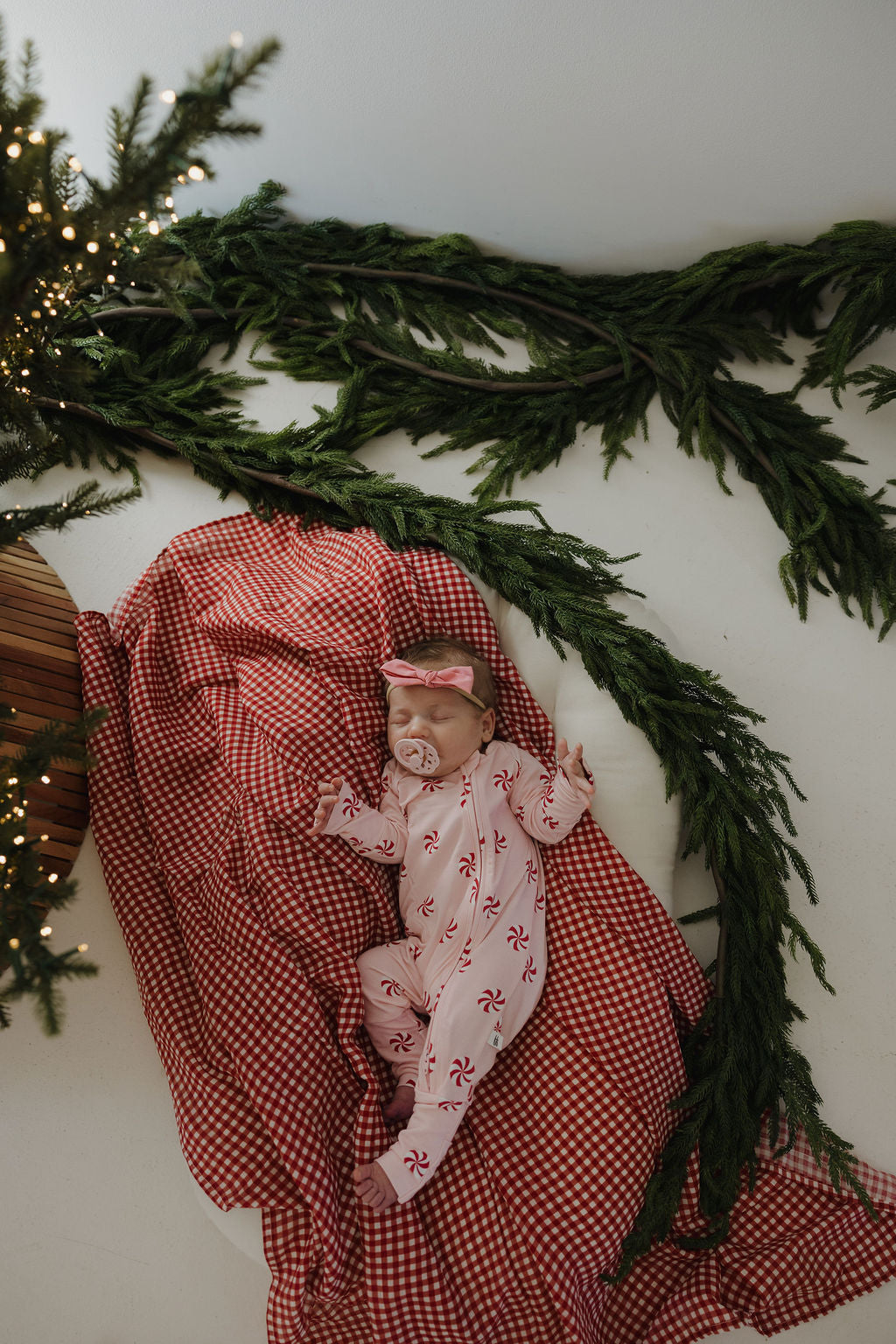 twisted peppermint bamboo pajamas // ZIPPY