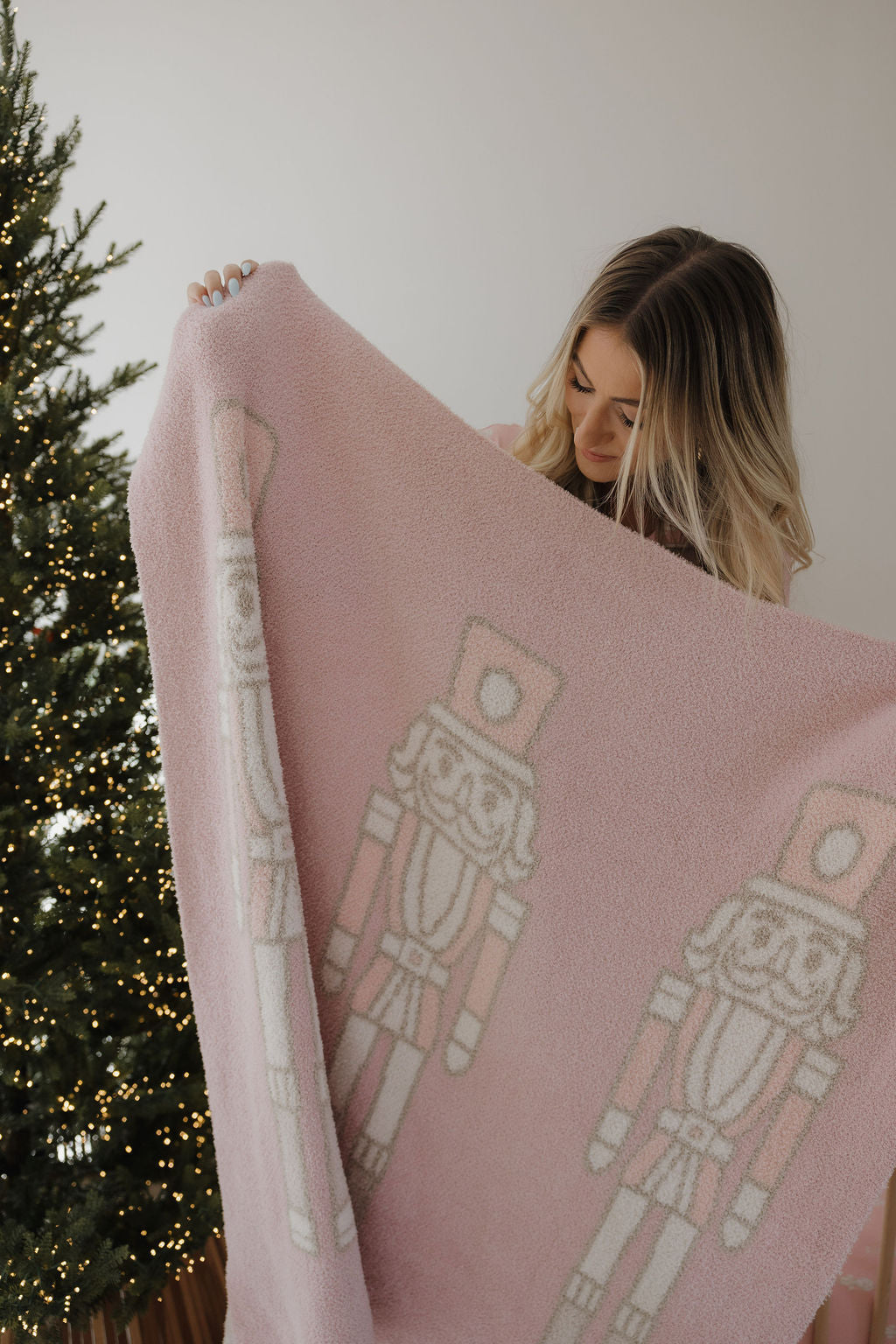 plush blanket // nutcracker