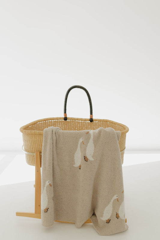 plush blanket // silly goose