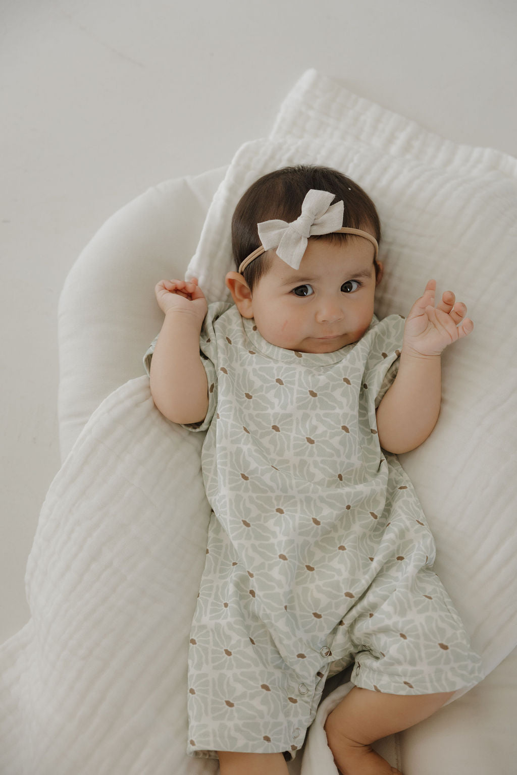 french terry romper // coast