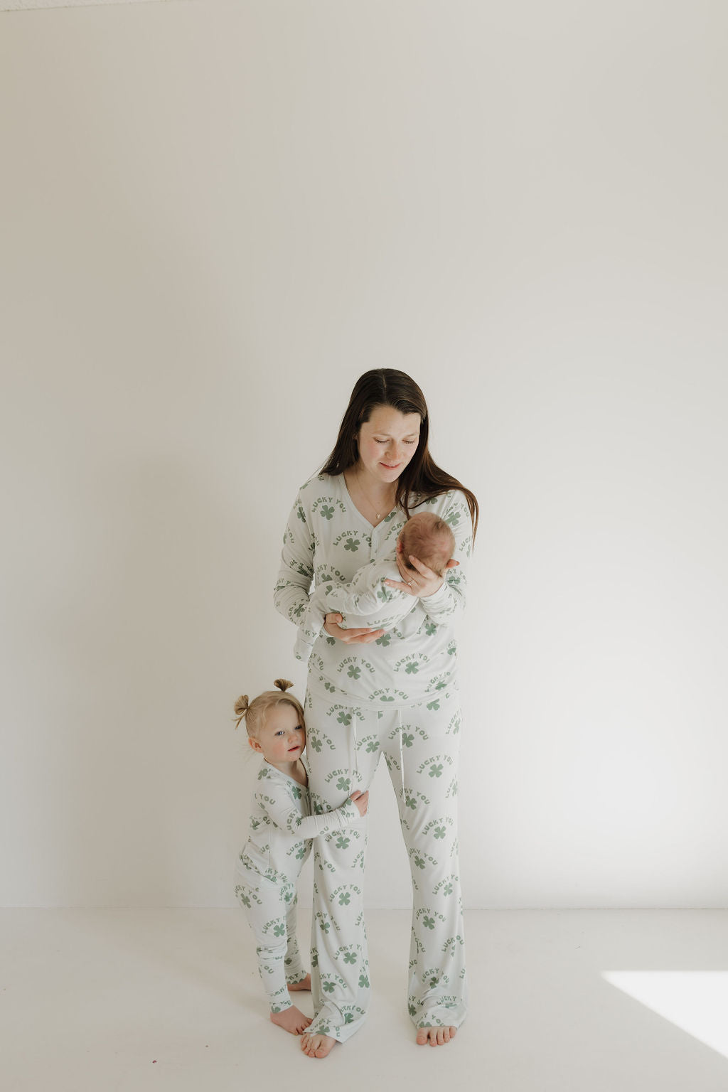 lucky you bamboo pajamas // LONG-SLEEVE TWO-PIECE SET (comes in up to size 8/9)