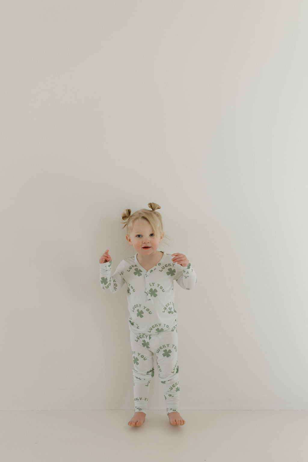 lucky you bamboo pajamas // LONG-SLEEVE TWO-PIECE SET (comes in up to size 8/9)