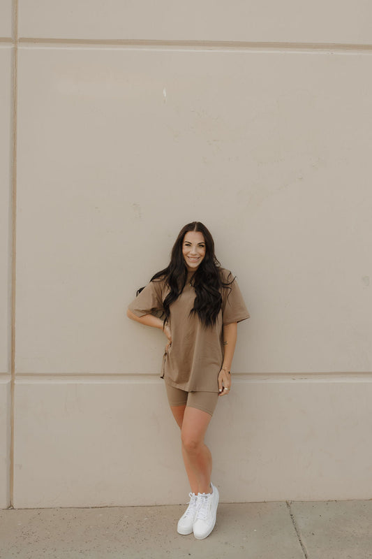 women's short set // patina (mama + me)