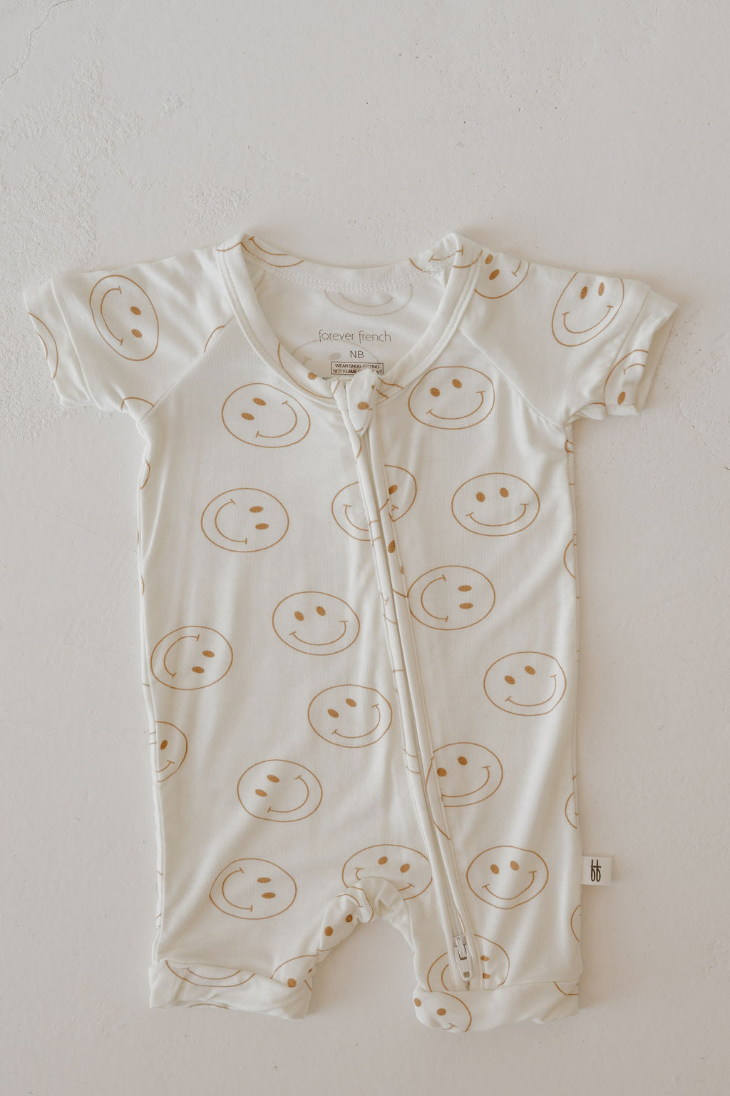 just smile bamboo pajamas // SHORTIE