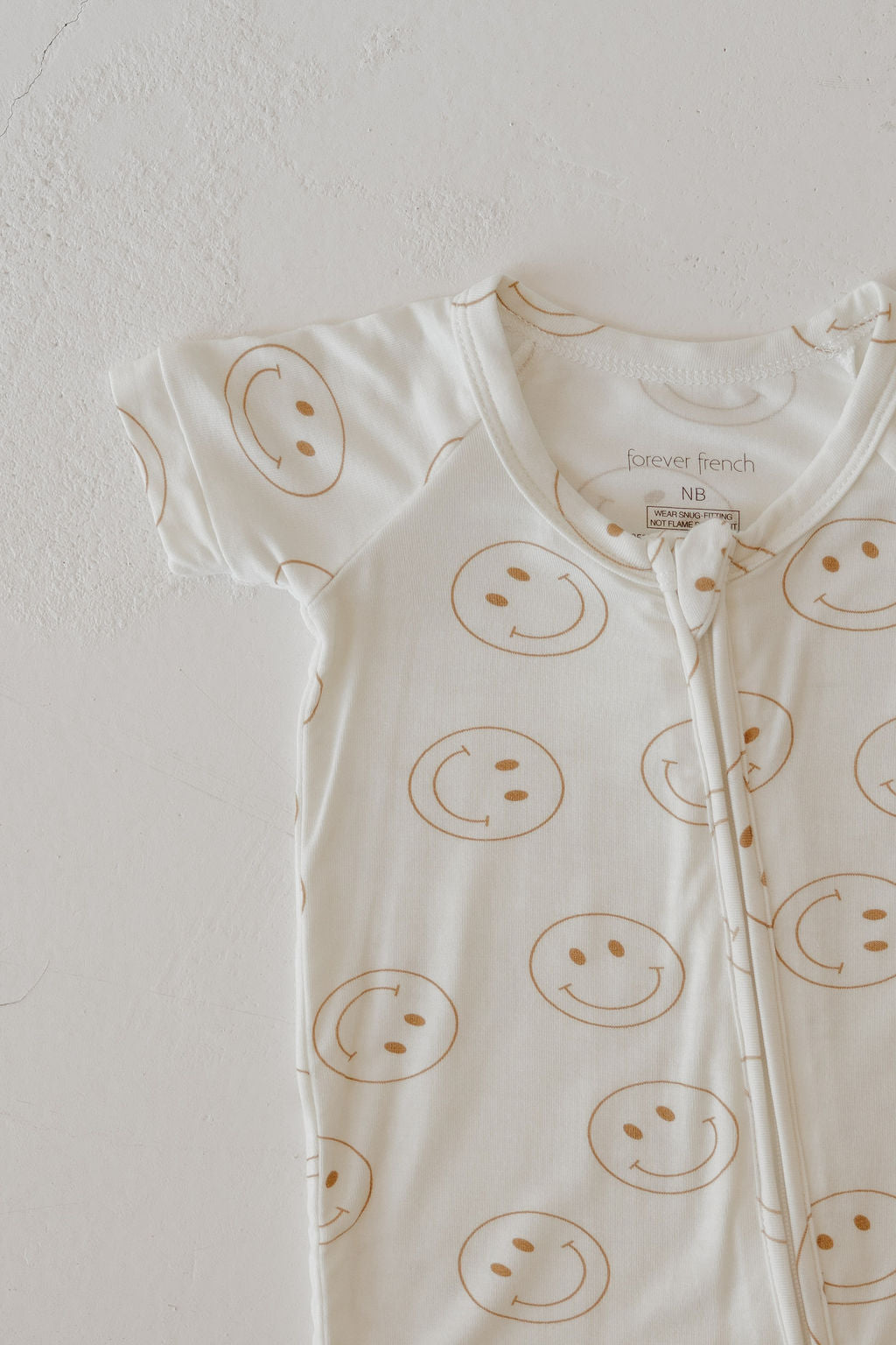 just smile bamboo pajamas // SHORTIE