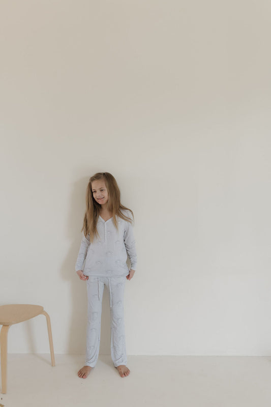 howdy bamboo pajamas // youth flares