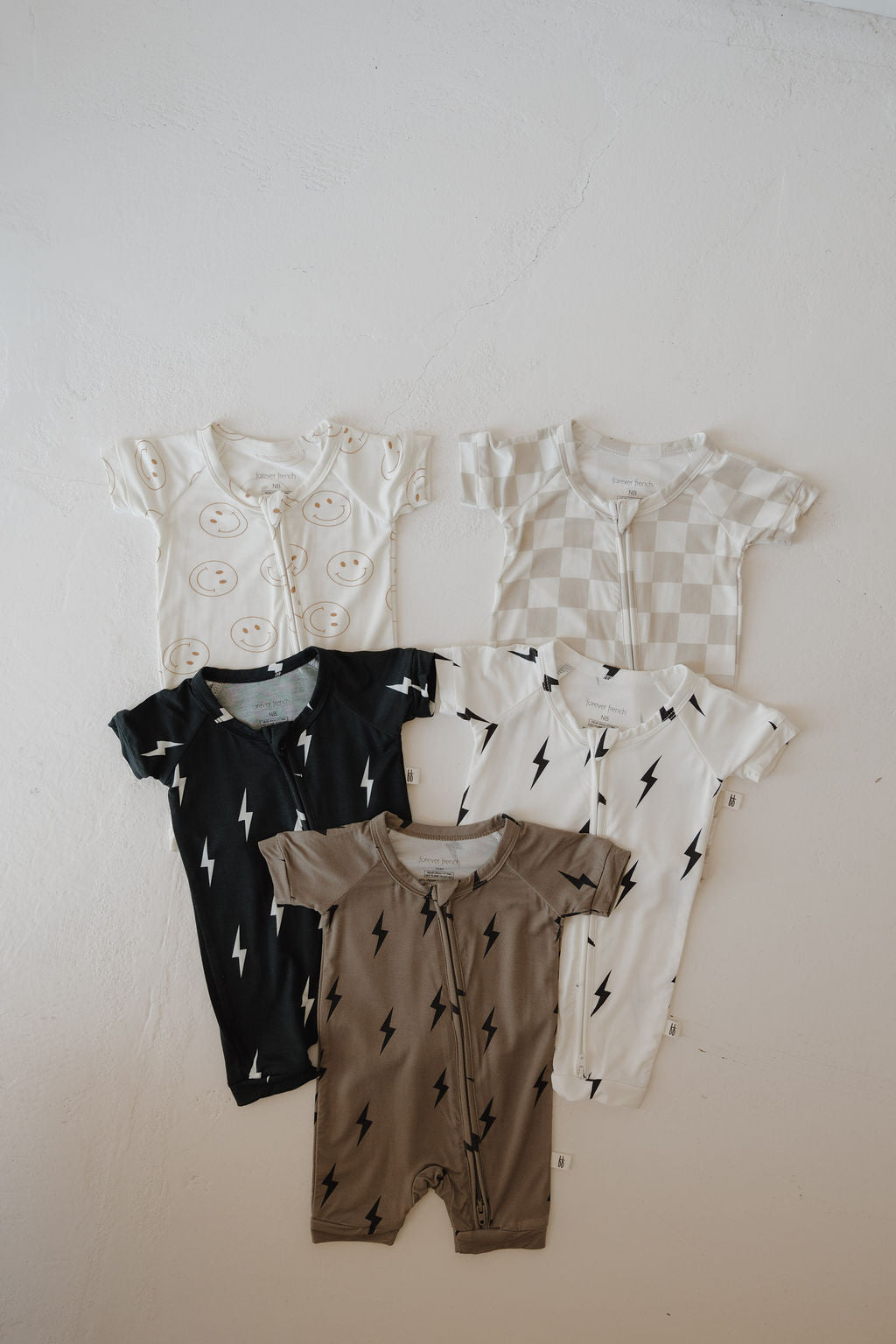 just smile bamboo pajamas // SHORTIE